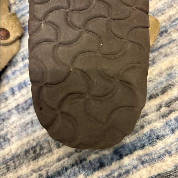 Birkenstock Shoes - Birkenstock Gray Suede Sandals